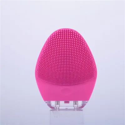 Electric Face Cleanser Tools Silicone Ultra Sonic Facial Massager Deep Washing Brush to Remove Blackhead Acne and Pore