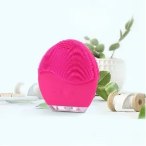 Electric Face Cleanser Vibrate, Waterproof Silicone Brush Massager Facial Skin Care