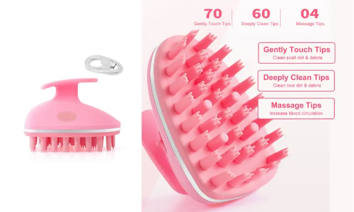 Electric Hair Scalp Massager Shampoo Brush