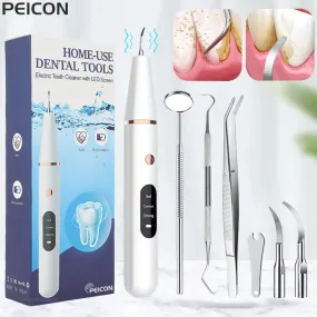 Electric Sonic Teeth Plaque Cleaner