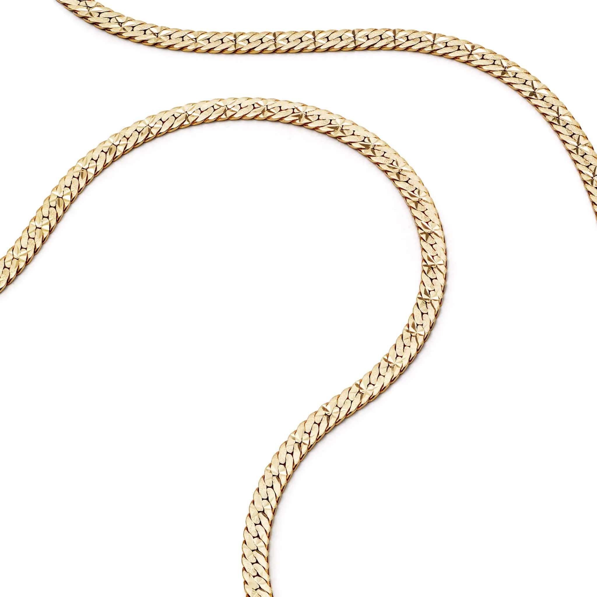 Estée Lalonde Short Snake Chain Necklace 18ct Gold Plate