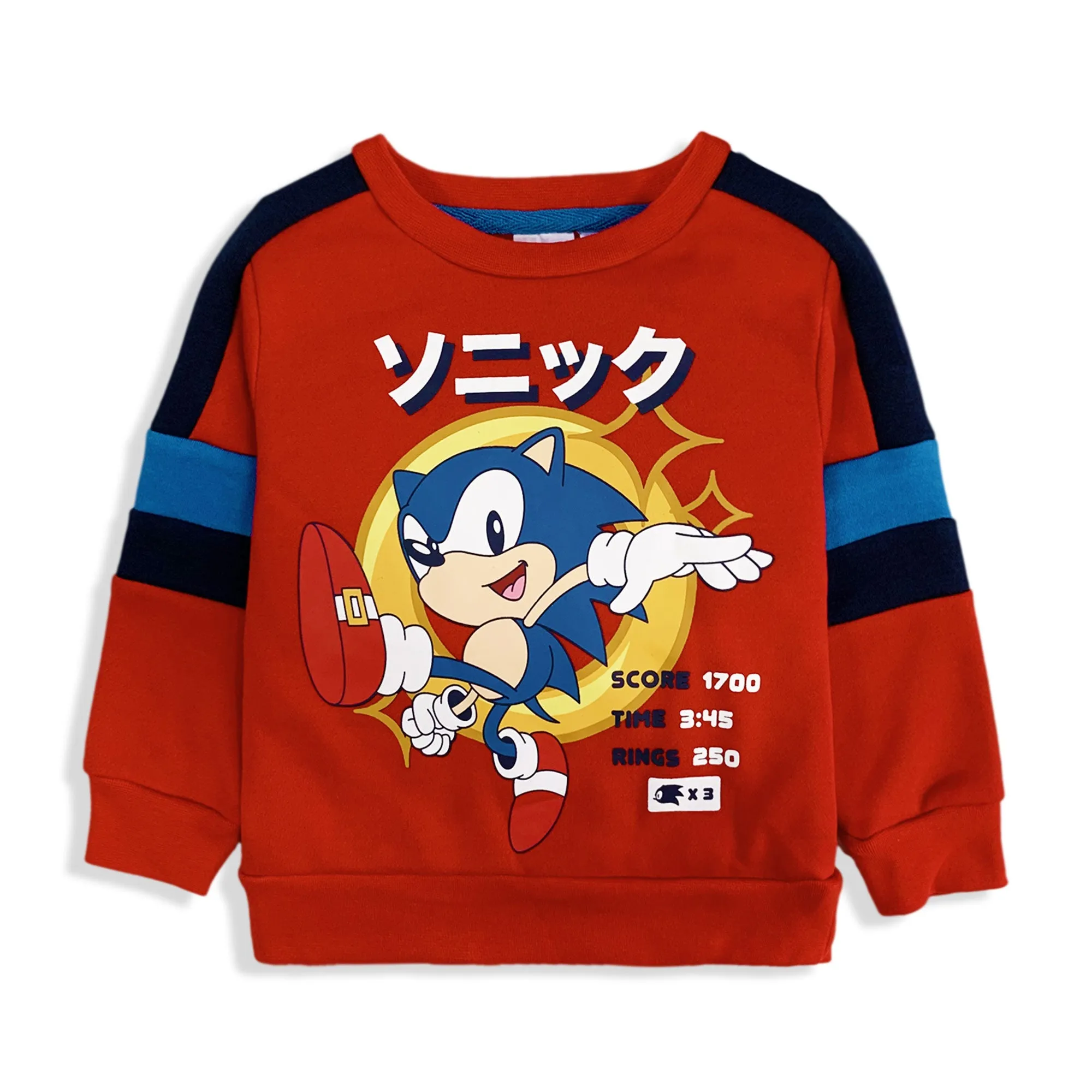 Felpa Sonic The Hedgehog per bambino a maniche lunghe bimbo 6264