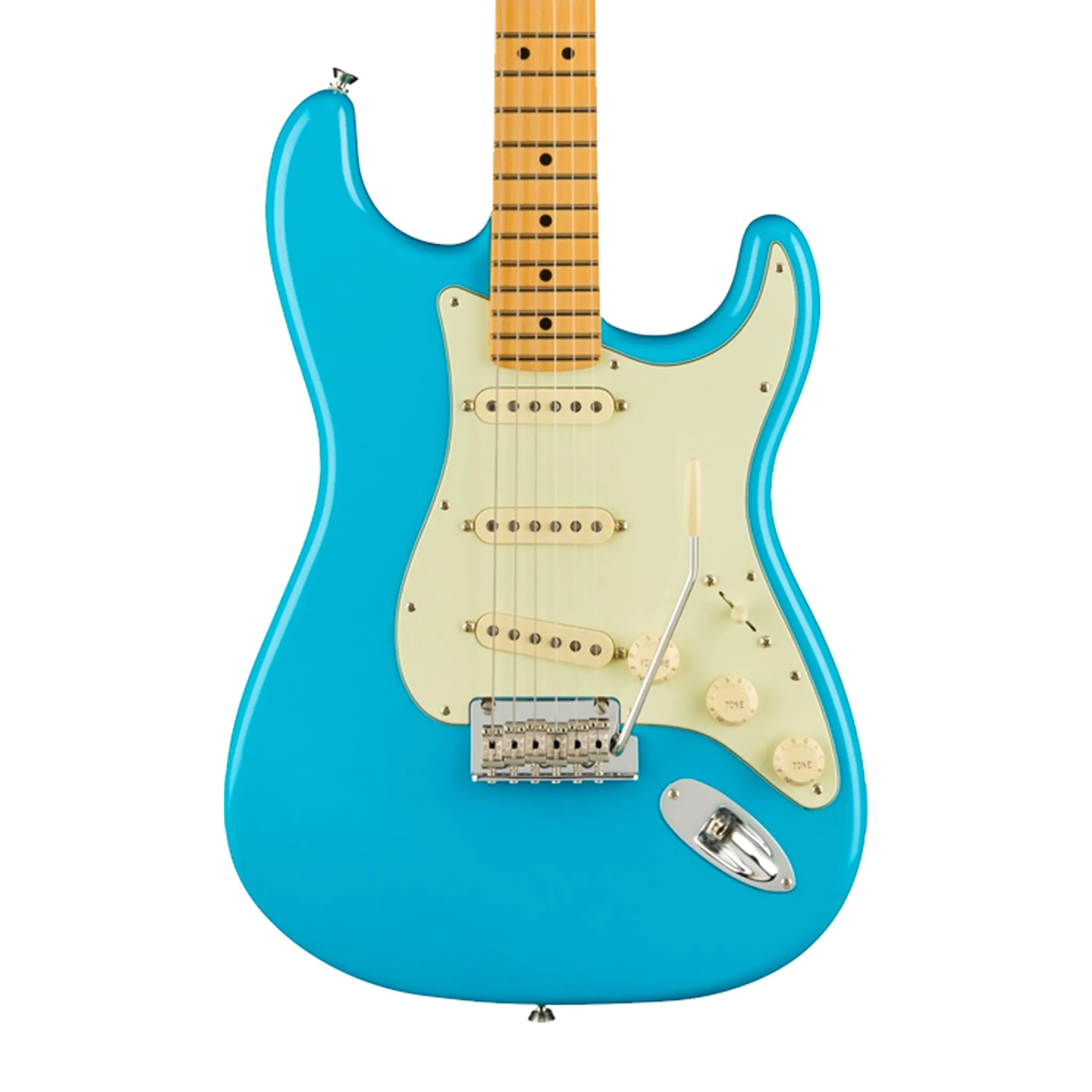 Fender 011-3900-719 American Professional II Stratocaster Miami Blue Electric Guitar