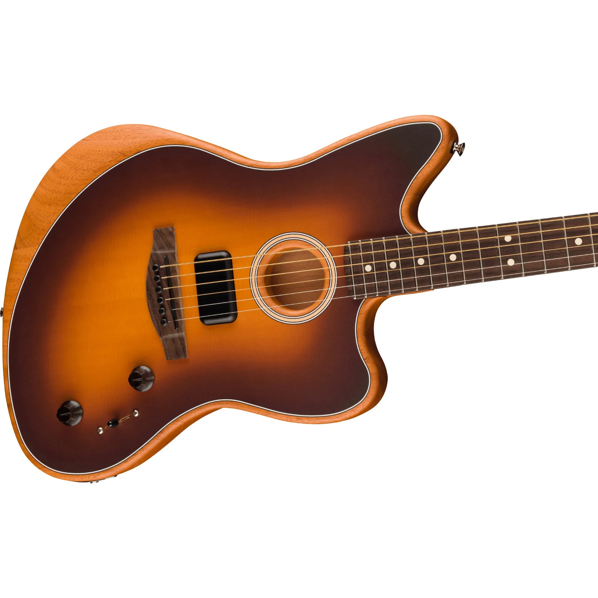 Fender Acoustasonic Player Jazzmaster Electric Guitar, 2-Color Sunburst