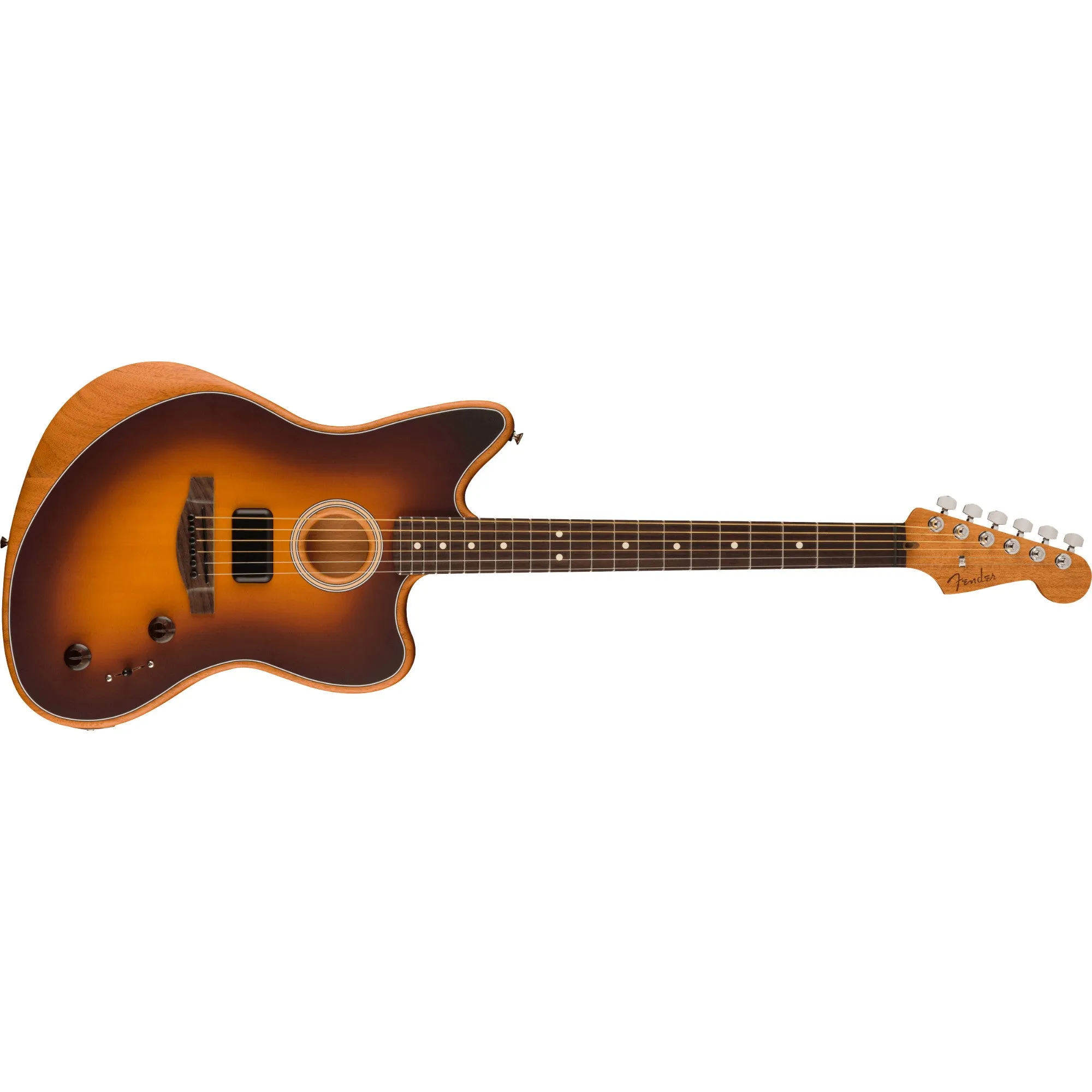 Fender Acoustasonic Player Jazzmaster Electric Guitar, 2-Color Sunburst