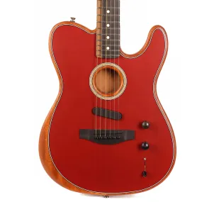 Fender American Acoustasonic Telecaster Crimson Red 2021