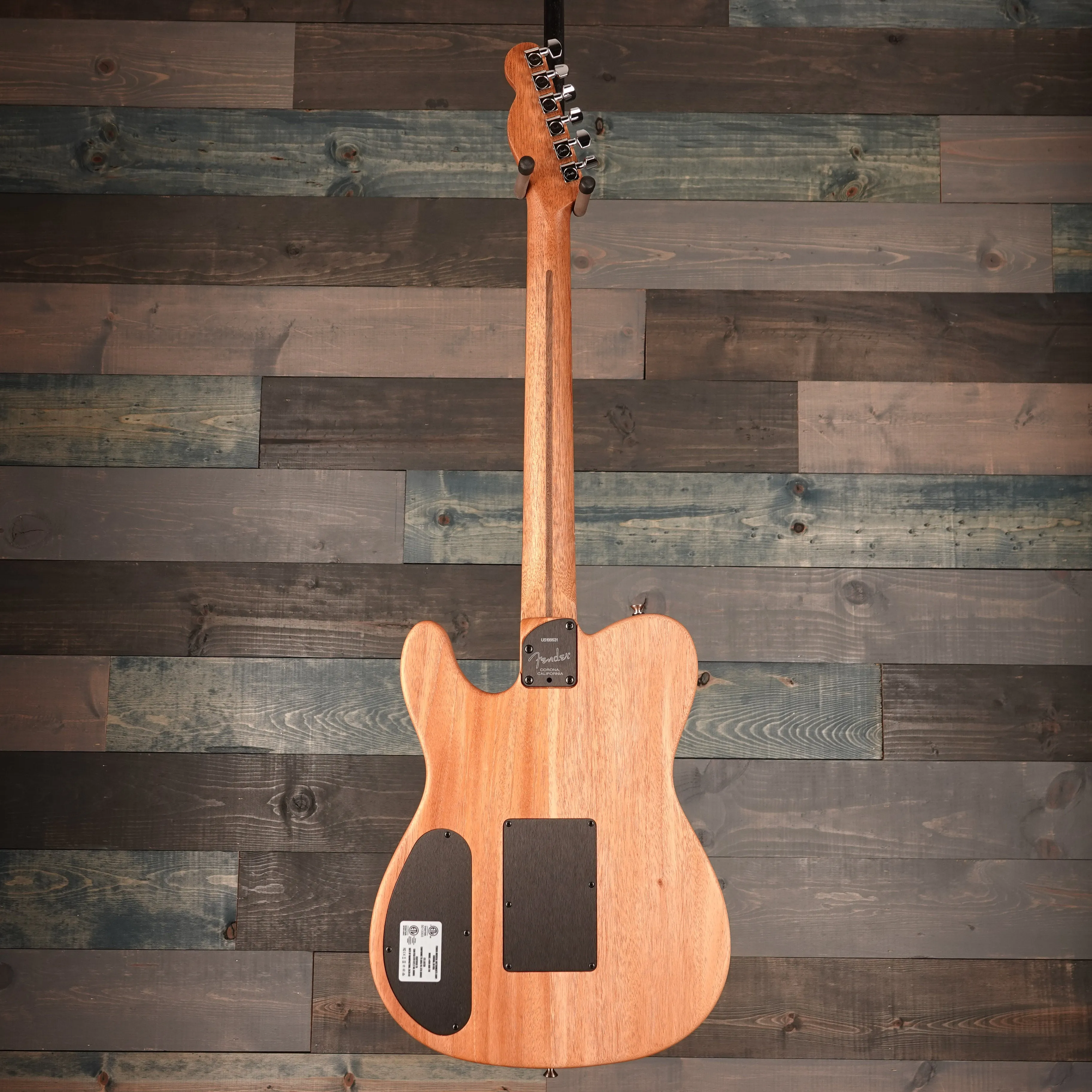 Fender American Acoustasonic™ Telecaster®, Ebony Fingerboard, Sonic Gray