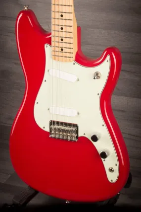 Fender Duo-Sonic Electric Guitar, MN, Torino Red