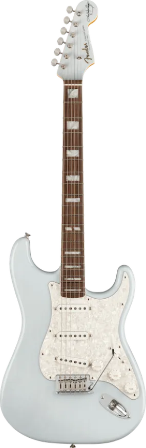 Fender Kenny Wayne Shepherd Stratocaster, Rosewood, Transparent Faded Sonic Blue