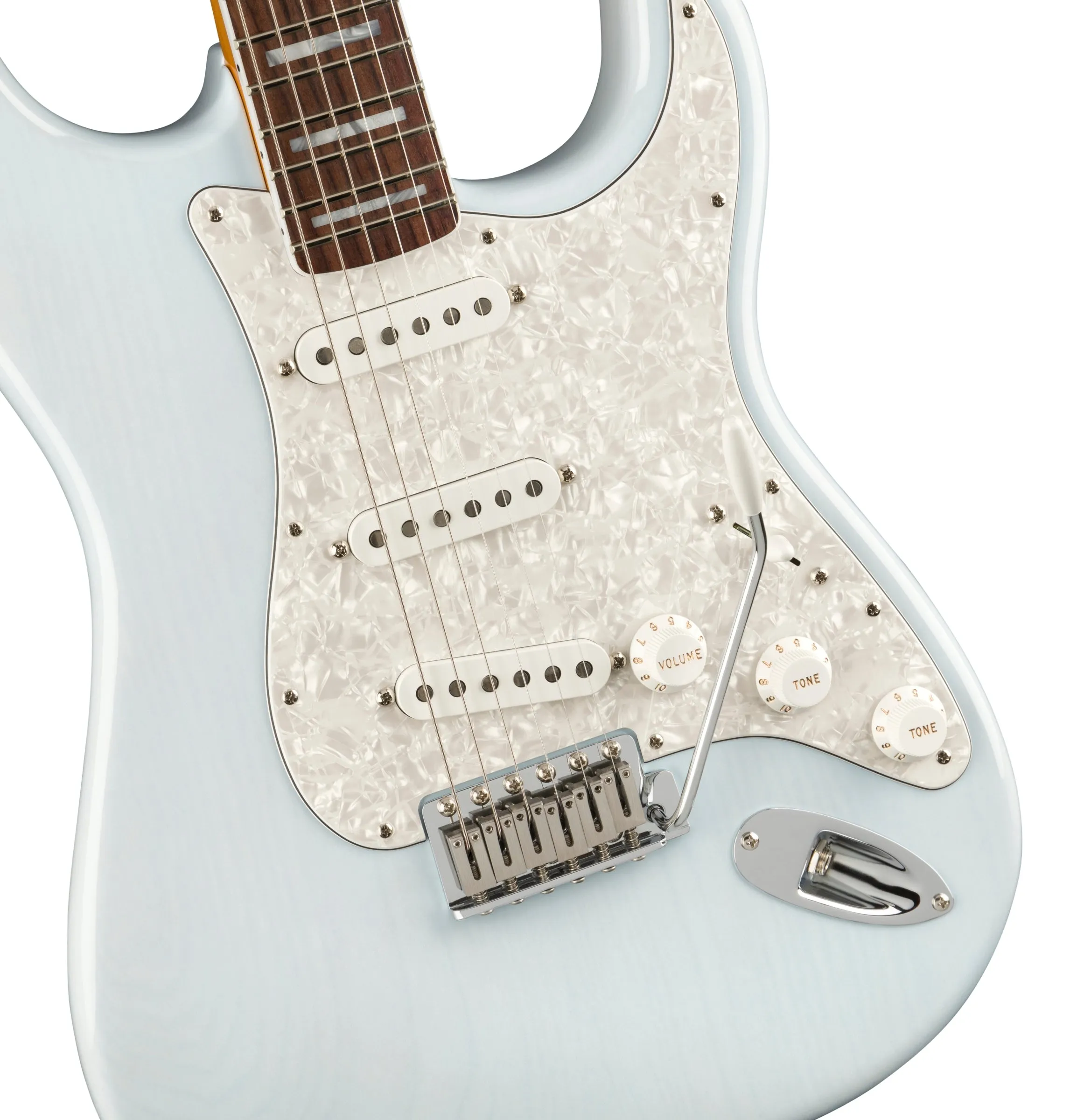 Fender Kenny Wayne Shepherd Stratocaster, Rosewood, Transparent Faded Sonic Blue