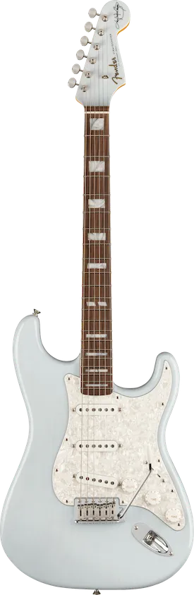 Fender Kenny Wayne Shepherd Stratocaster, Rosewood, Transparent Faded Sonic Blue