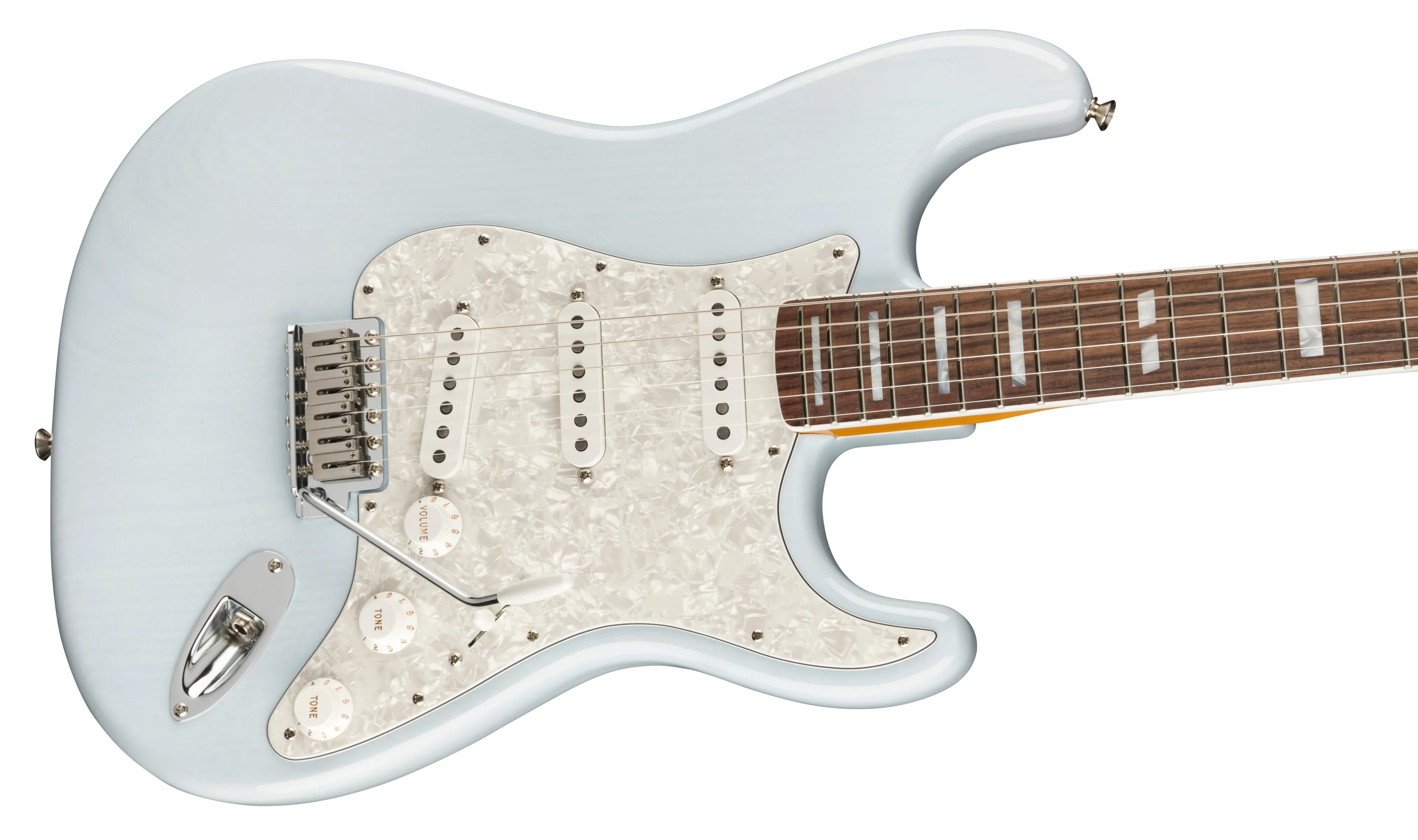 Fender Kenny Wayne Shepherd Stratocaster, Rosewood, Transparent Faded Sonic Blue