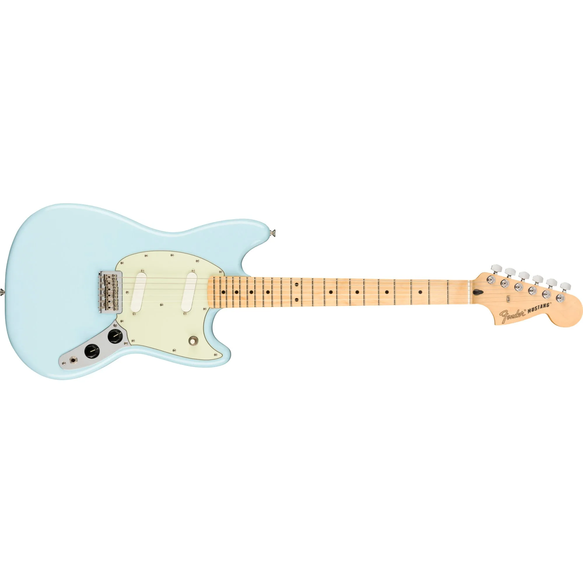 Fender Mustang Electric Guitar, Sonic Blue