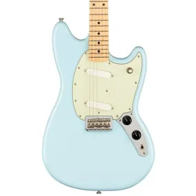 Fender Player Mustang Electric Guitar, Maple FB, Sonic Blue