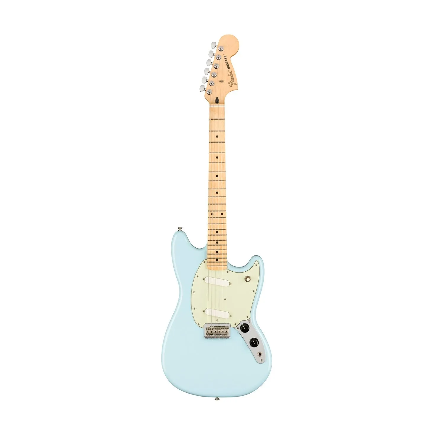 Fender Player Mustang Electric Guitar, Maple FB, Sonic Blue