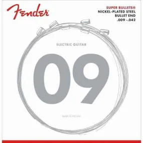 Fender Super Bullets 9-42 3250L Guitar Strings