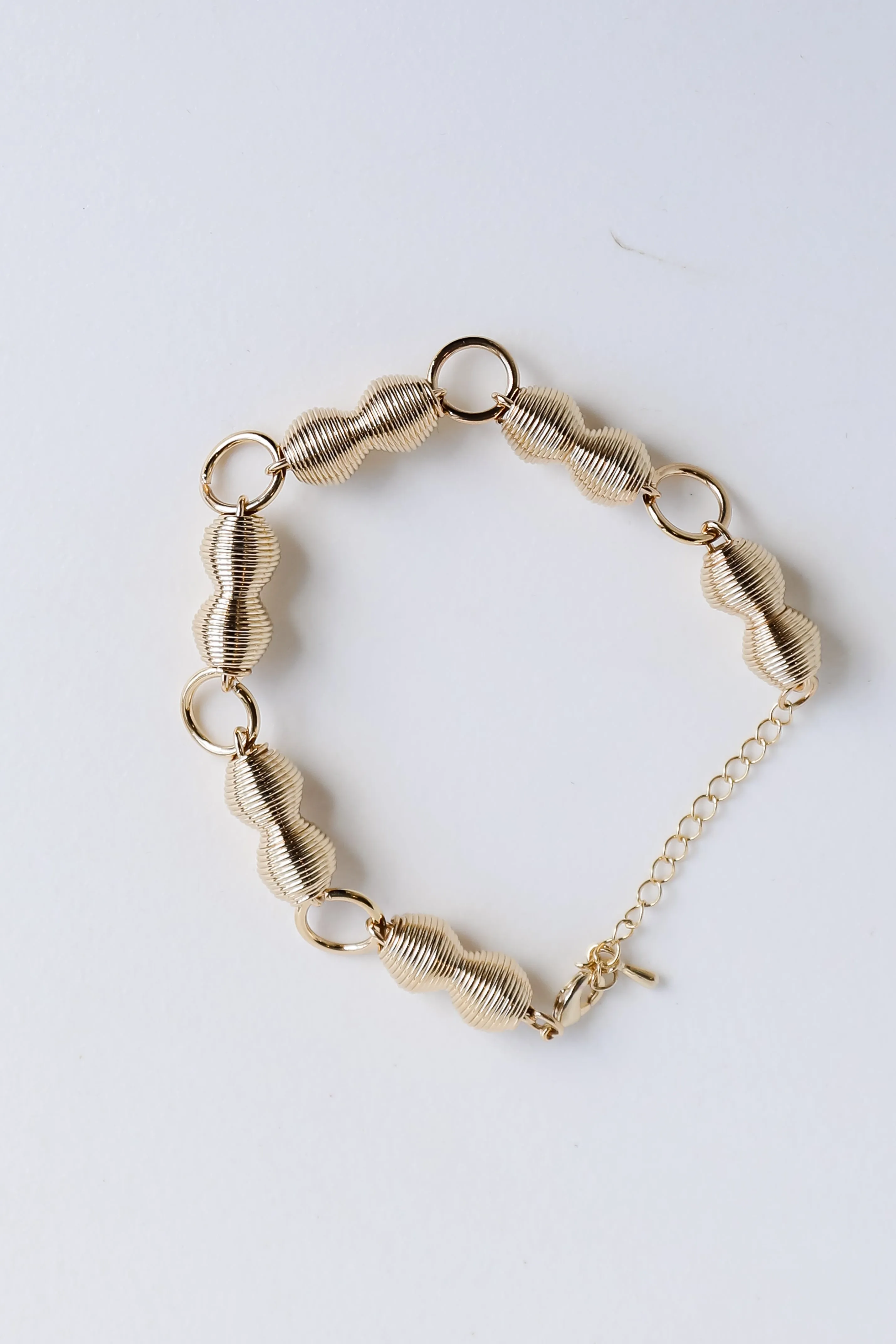 FINAL SALE - Logan Gold Chainlink Bracelet