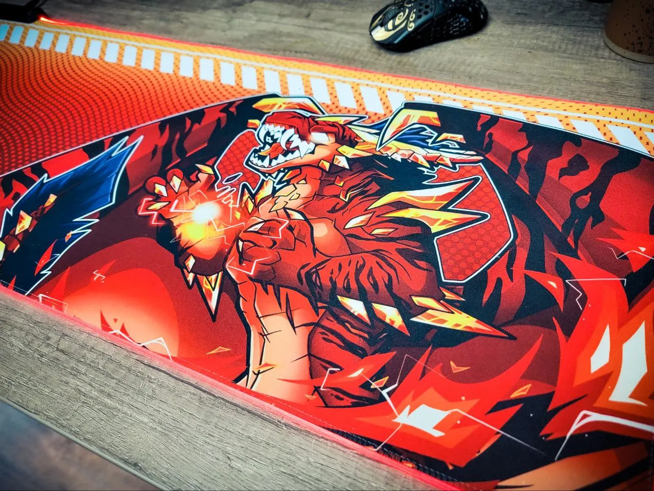 FIRE DRAGON RGB MOUSEPAD