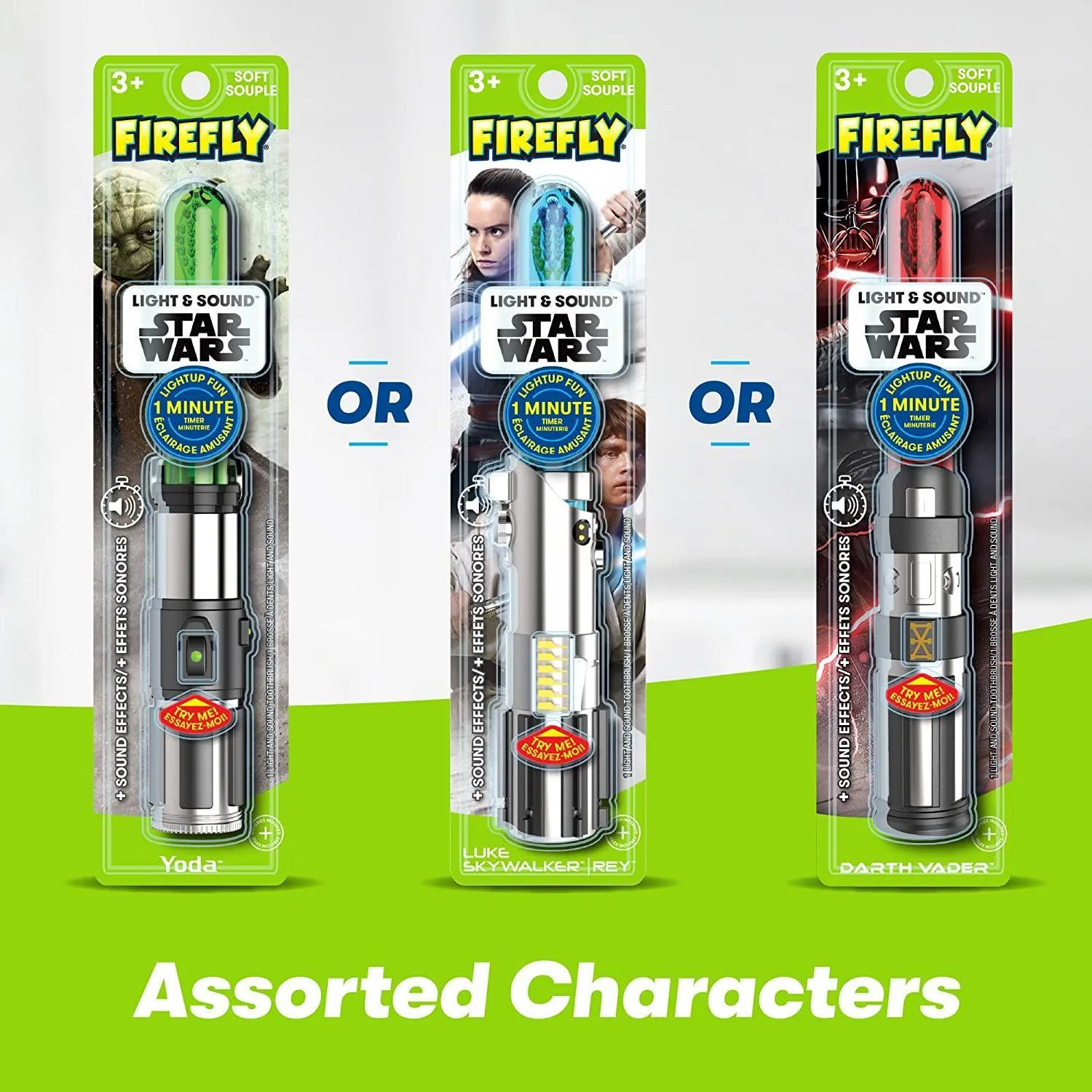 Firefly Clean N' Protect Star Wars Power Toothbrush - Color May Varey