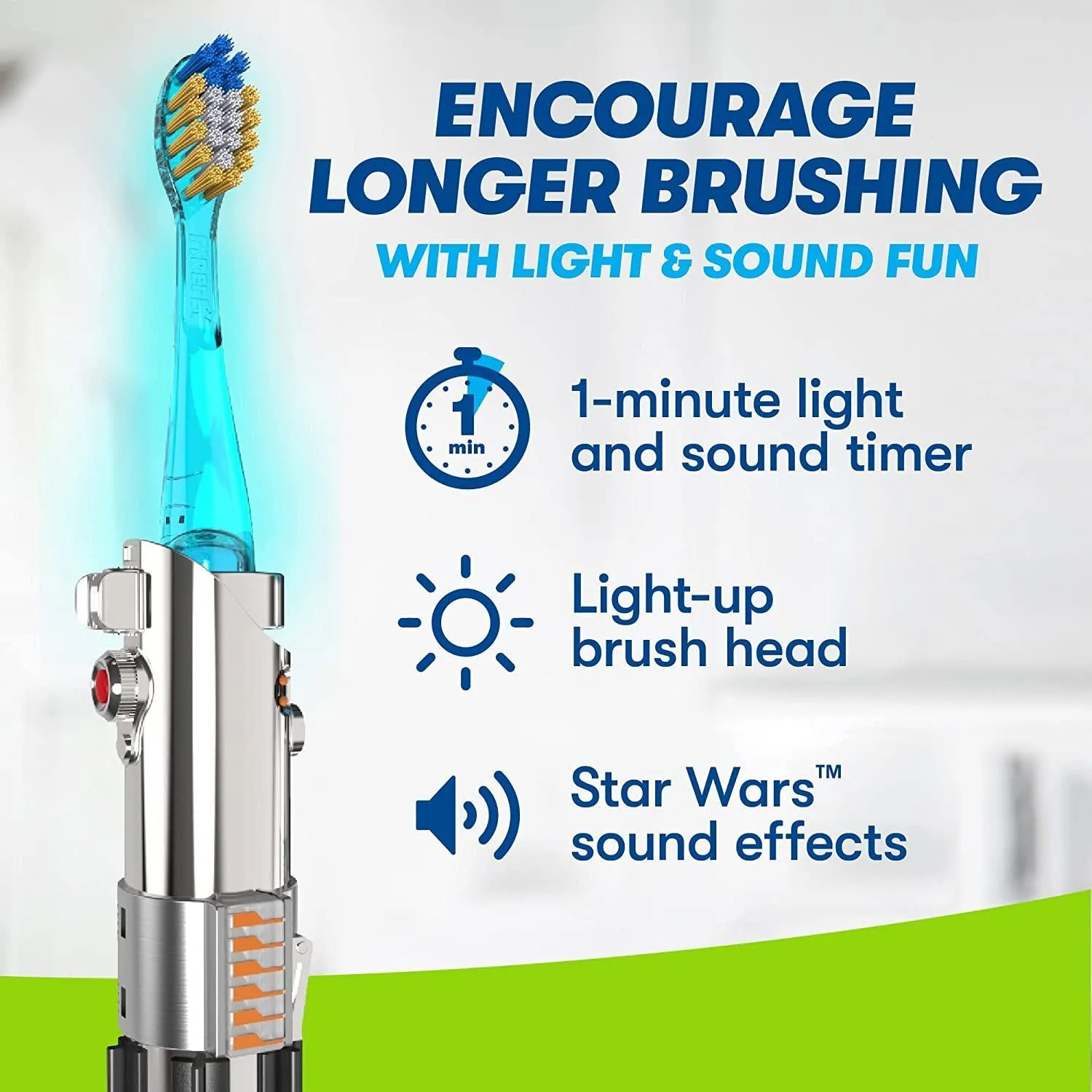 Firefly Clean N' Protect Star Wars Power Toothbrush - Color May Varey