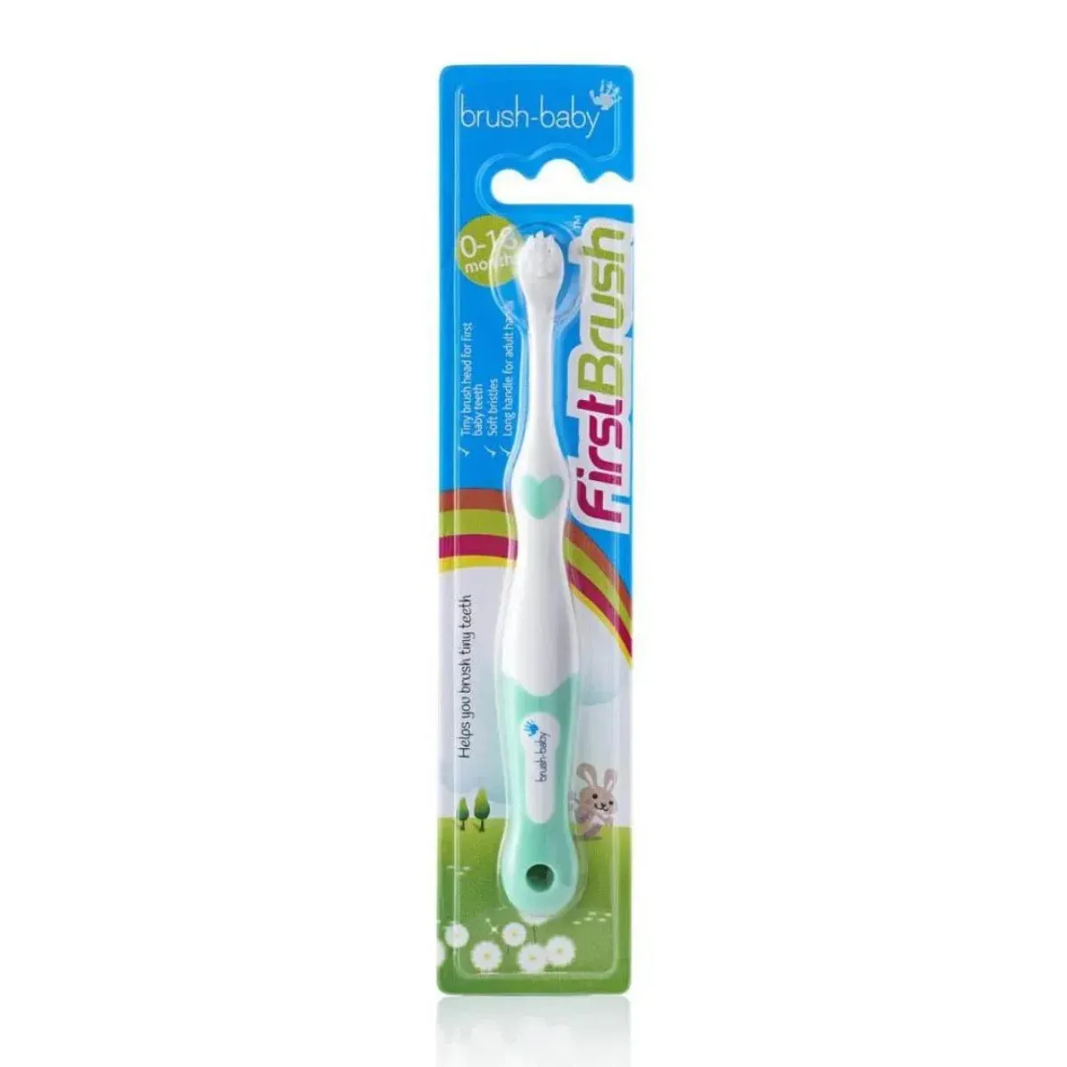 FirstBrush™ First Baby Toothbrush (0-18 months) (Pack of 6 Mixed Colours)