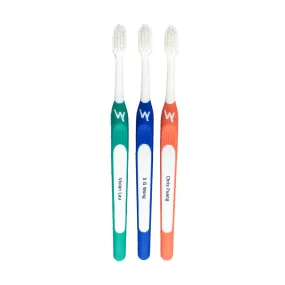 Free Personalised BrushCare Professional Sensitive Extra Soft Toothbrush-Triple Pack