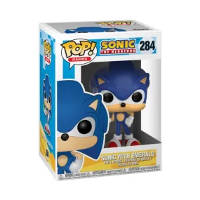 Funko Pop! Games: Sonic The Hedgehog - Sonic With Emerald (FN-POP-00020147)