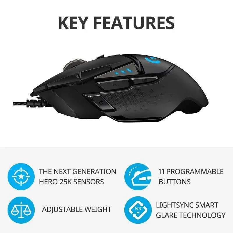 G502hero Master Gaming Mouse: Precision Performance for Ultimate Domination