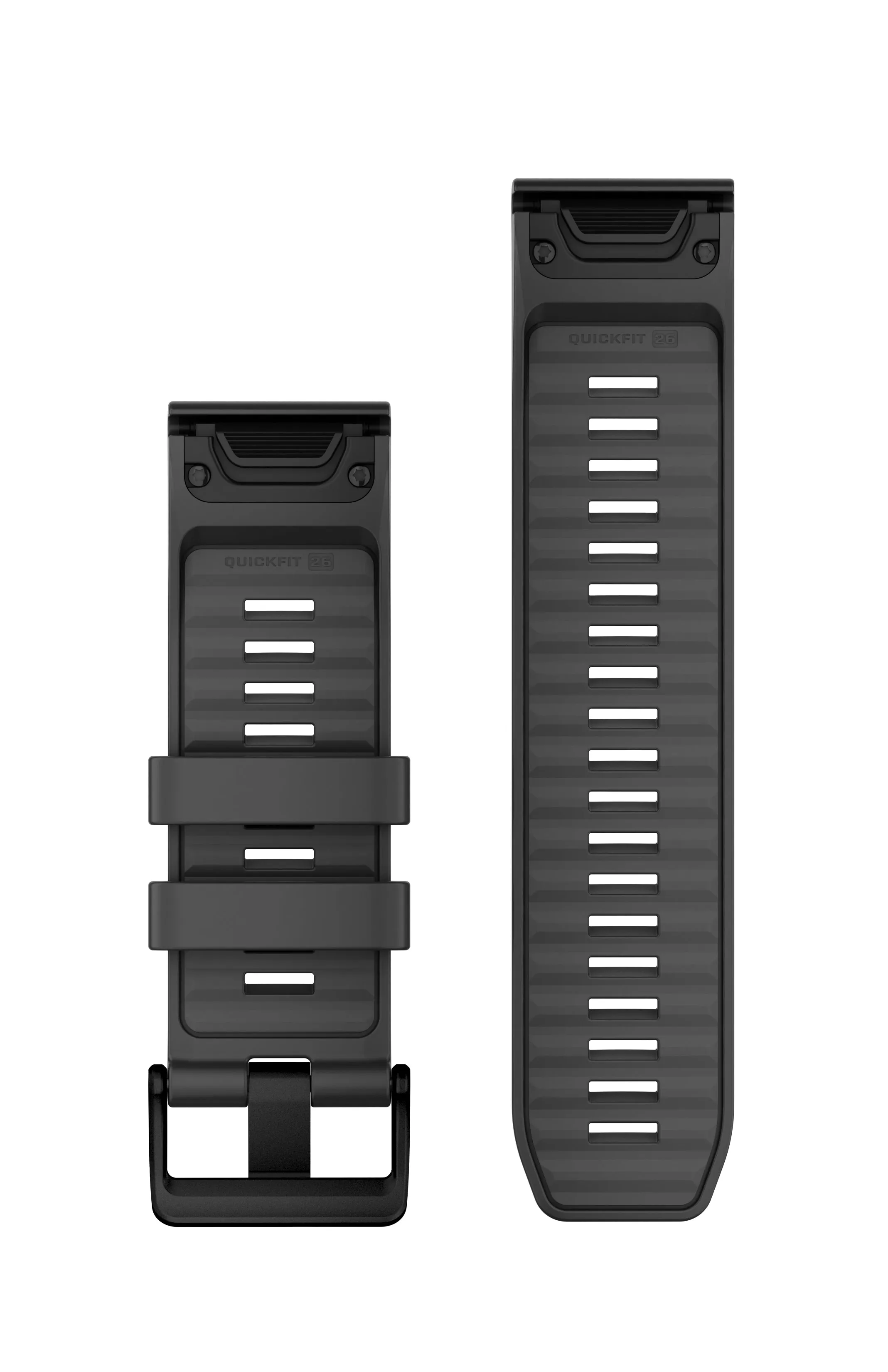 Garmin QuickFit 26 Watch Bands Graphite Silicone (010-13393-07)