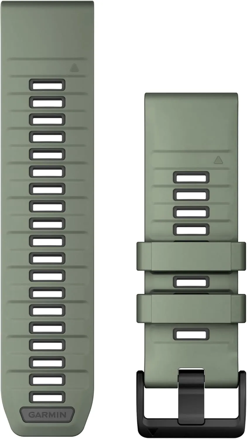 Garmin QuickFit 26 Watch Bands Willow/Graphite Silicone (010-13393-04)