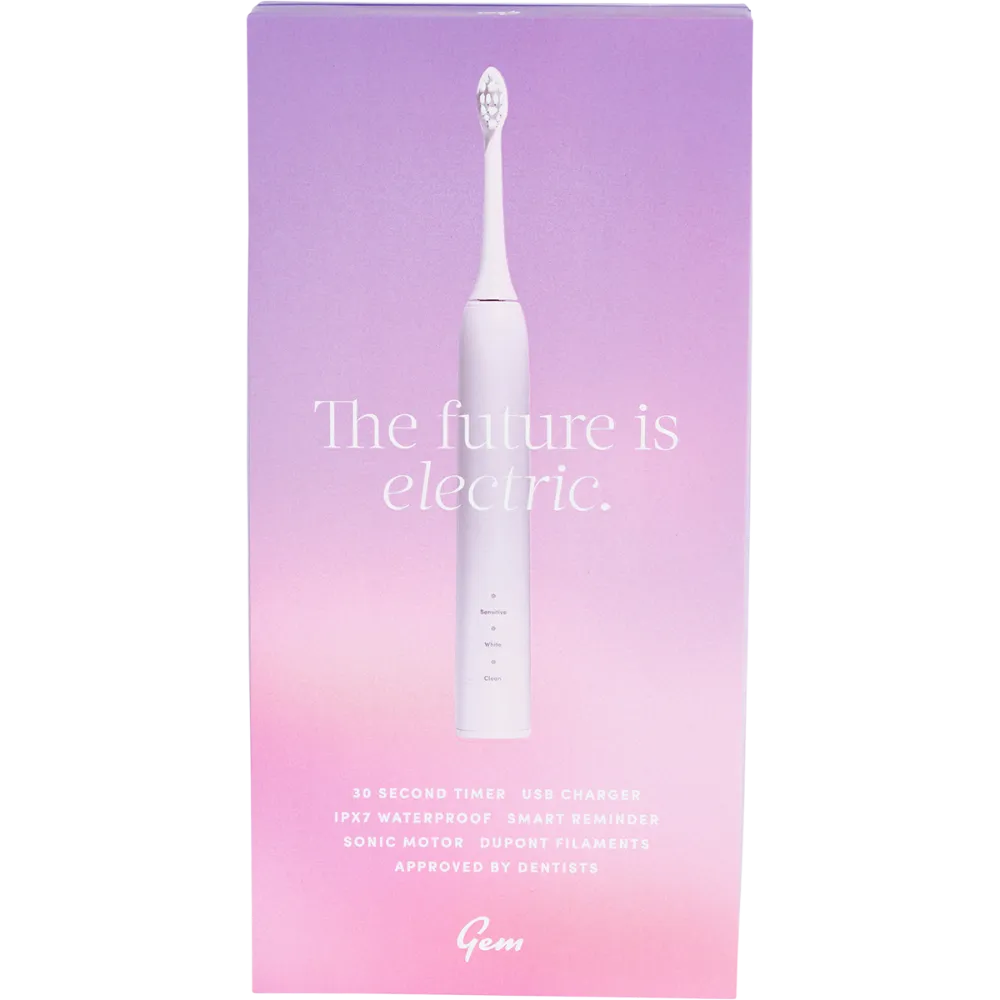 Gem Electric Toothbrush (USB Recharge) Rose