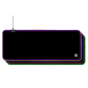 Gembird MP-GAMELED-L Gaming Mouse Pad RGB Black