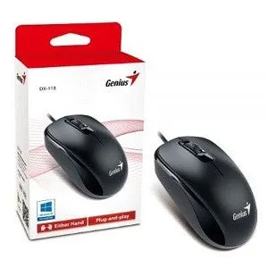 Genius PS2 USB Mouse - Black