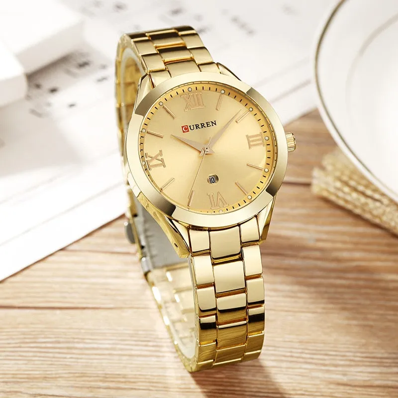 Gold Women Watches - Exquisite Gold