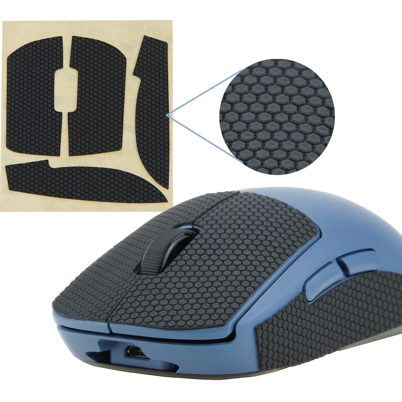 Grip-Resistant Tape Stickers for Logitech GPW Mouse Enhance Your Gaming Experience