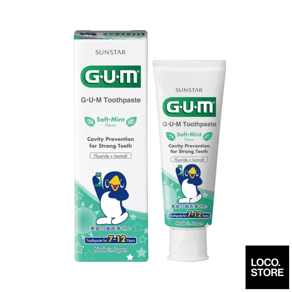 Gum Kids Toothpaste Soft Mint For 7-12Yrs 70G