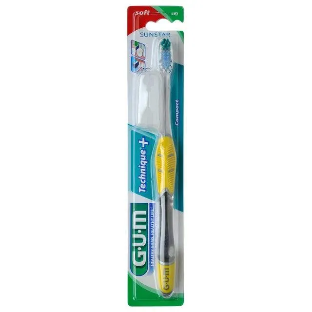 GUM Technique Soft Compact Head Toothbrush