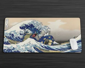 Gyarados Great Wave Off Kanagawa Gaming Mouse Pad