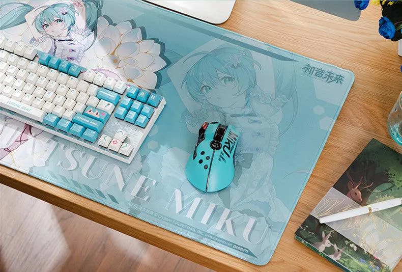 Hatsune Miku Flower Monogatari Ultra Large Mouse Pad