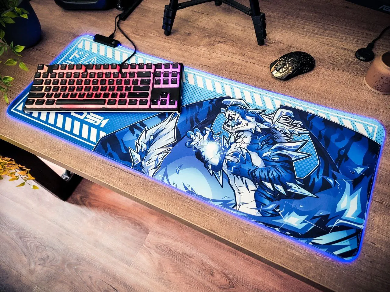 ICE DRAGON RGB MOUSEPAD