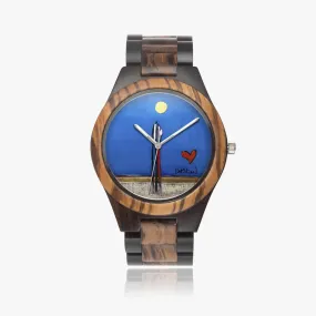 Indian Ebony Wooden Watch