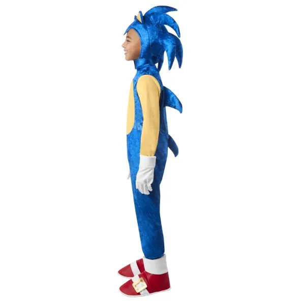 Kids Sonic The Hedgehog Deluxe Costume - Size 5-7 Years