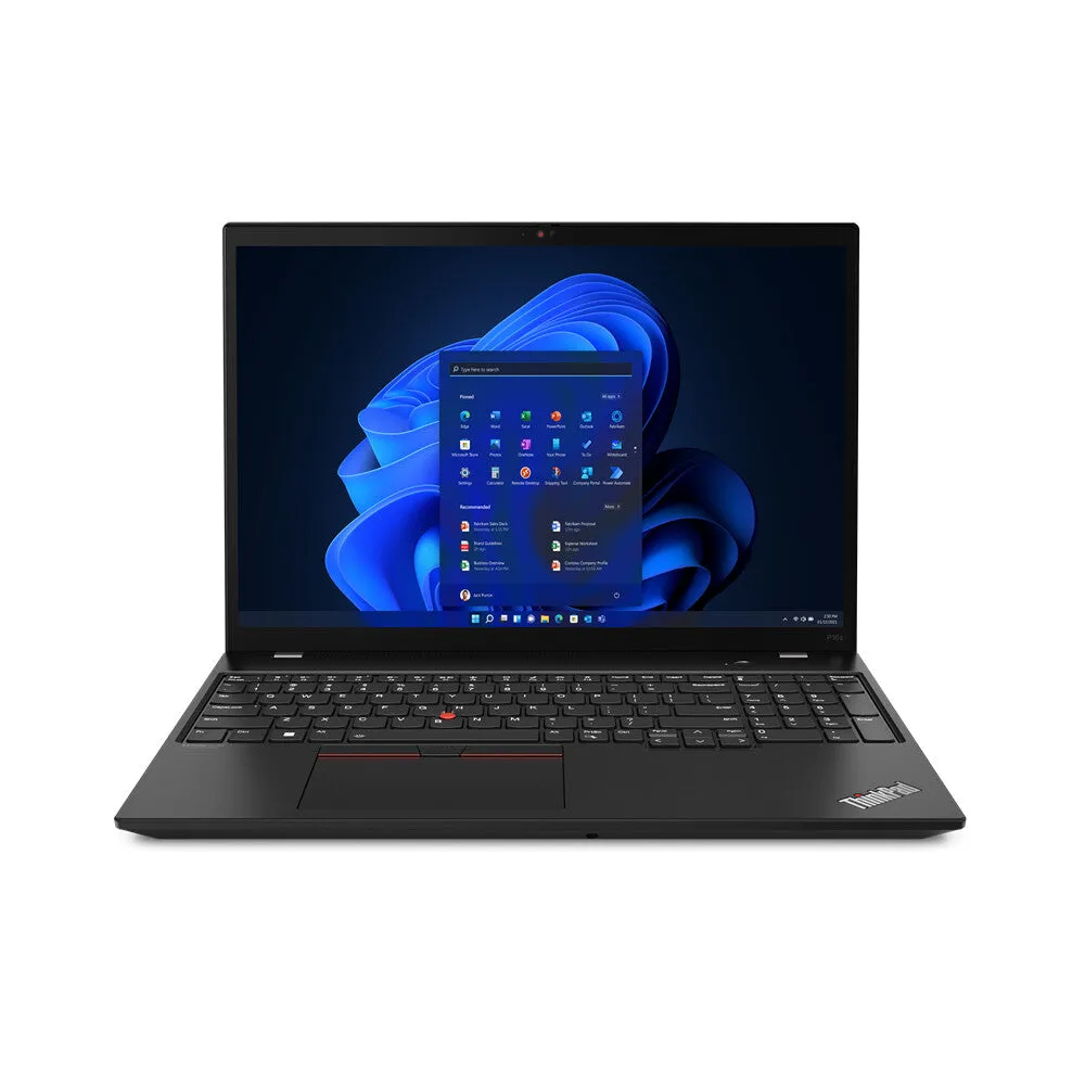 Lenovo ThinkPad P16s Gen 1 (AMD) AMD Ryzen™ 7 PRO 6850U Mobile workstation 40.6 cm (16") WUXGA 16 GB LPDDR5-SDRAM 512 GB SSD Wi-Fi 6E (802.11ax) Windows 11 Pro Black