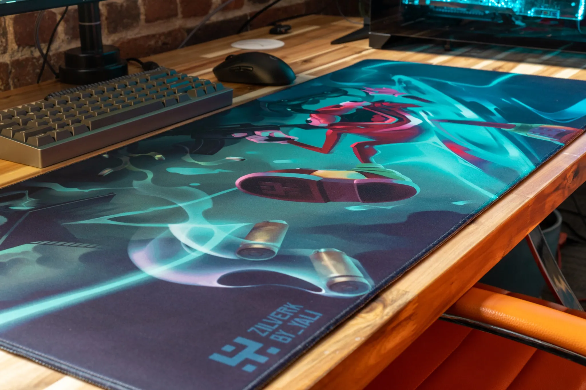 Limited Edition - "ZilverK" Content Creator XL Mousepad