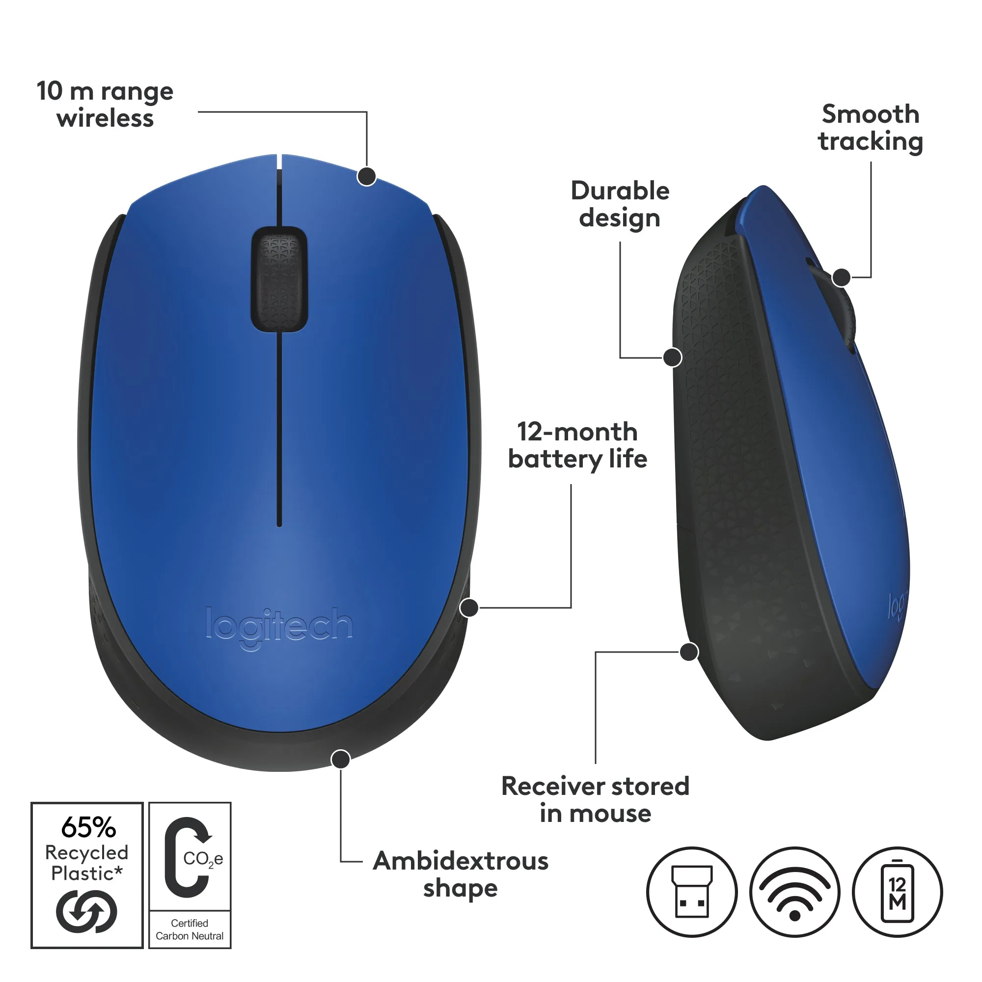 Logitech M171 Wireless Mouse