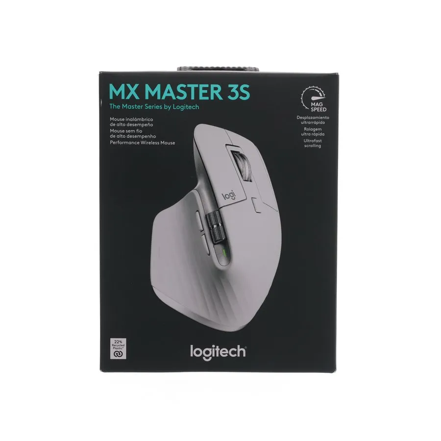 LOGITECH MX Master 3S Performance Wireless Mouse Pale Gray