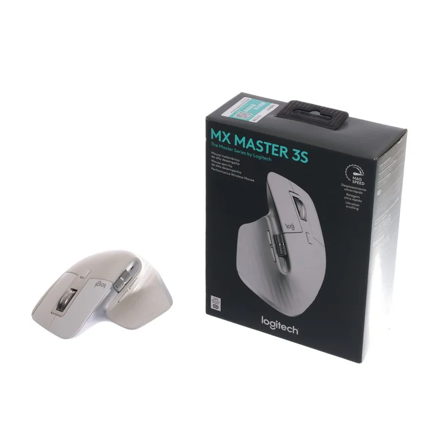 LOGITECH MX Master 3S Performance Wireless Mouse Pale Gray