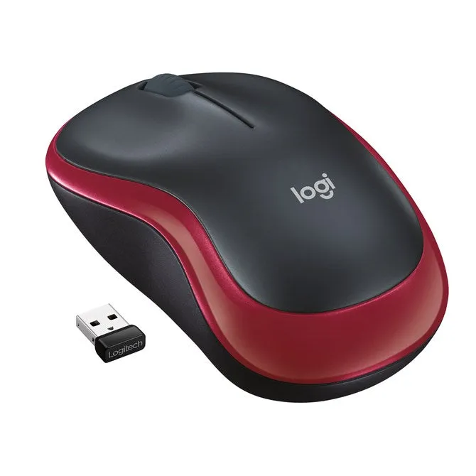 Logitech? Wireless Mouse M185 - Red2