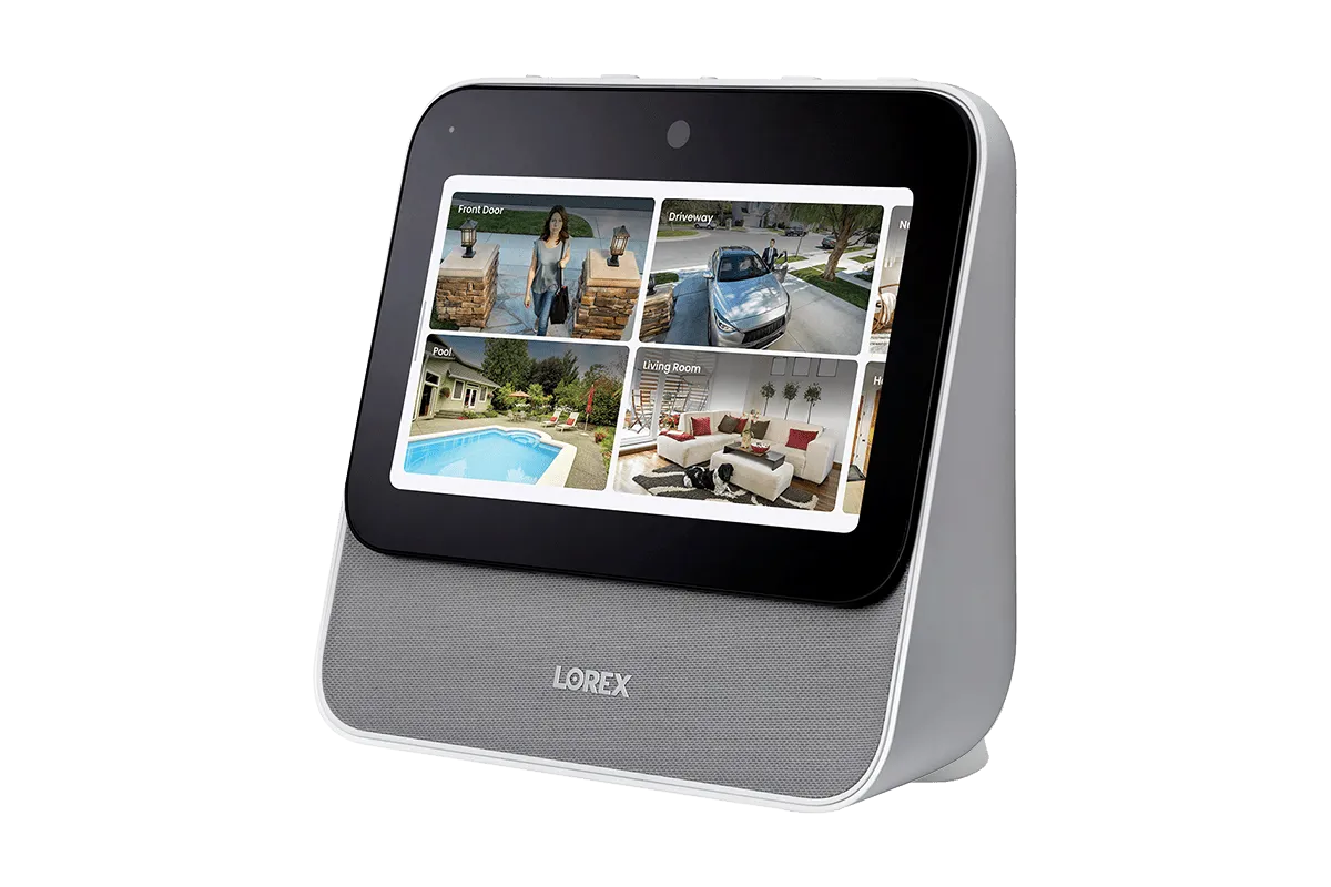 Lorex Smart Home Security Center with 2 Indoor and 6 Outdoor Wi-Fi Cameras