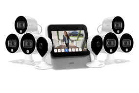 Lorex Smart Home Security Center with 2 Indoor and 6 Outdoor Wi-Fi Cameras